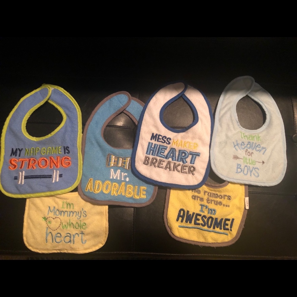 Boys’ bib set
